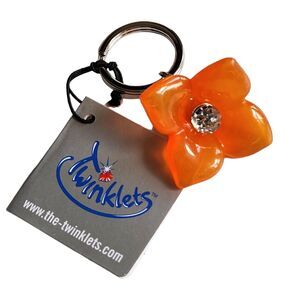 Twinklets Swarovski Crystal Purse Charm Keyring Baghanger Firebell